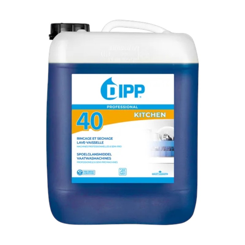 DIPP n° 40 - Spül- und Trocknungsflüssigkeit für Geschirrspülmaschinen - 10L